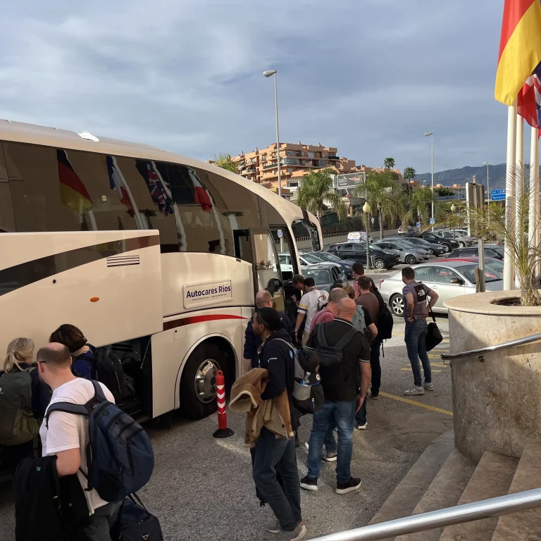 Beeld tijdens een incentivereis naar Malaga